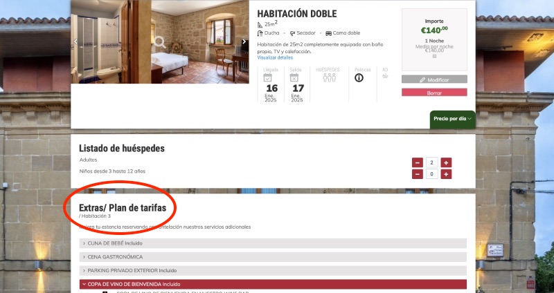 reservas en grupo-3 Hotel para grupos